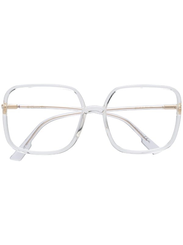 Shop white Dior Eyewear SoStellaireO1 