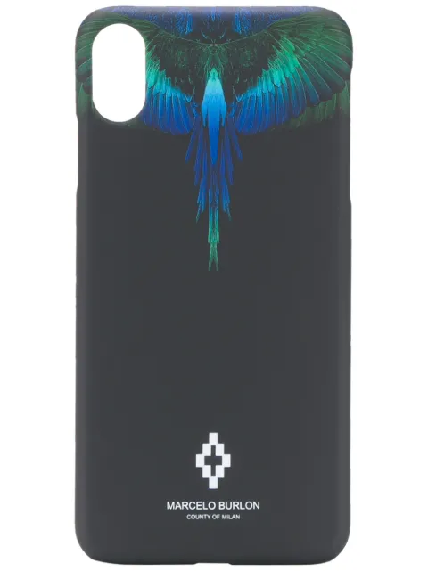 COUNTY OF MILAN Blue Wings iPhone XS Max case