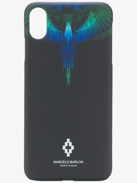 COUNTY OF MILAN Blue Wings iPhone XS Max case
