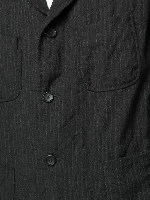 ENGINEERED GARMENTS STRIPED MULTI-POCKET BLAZER
