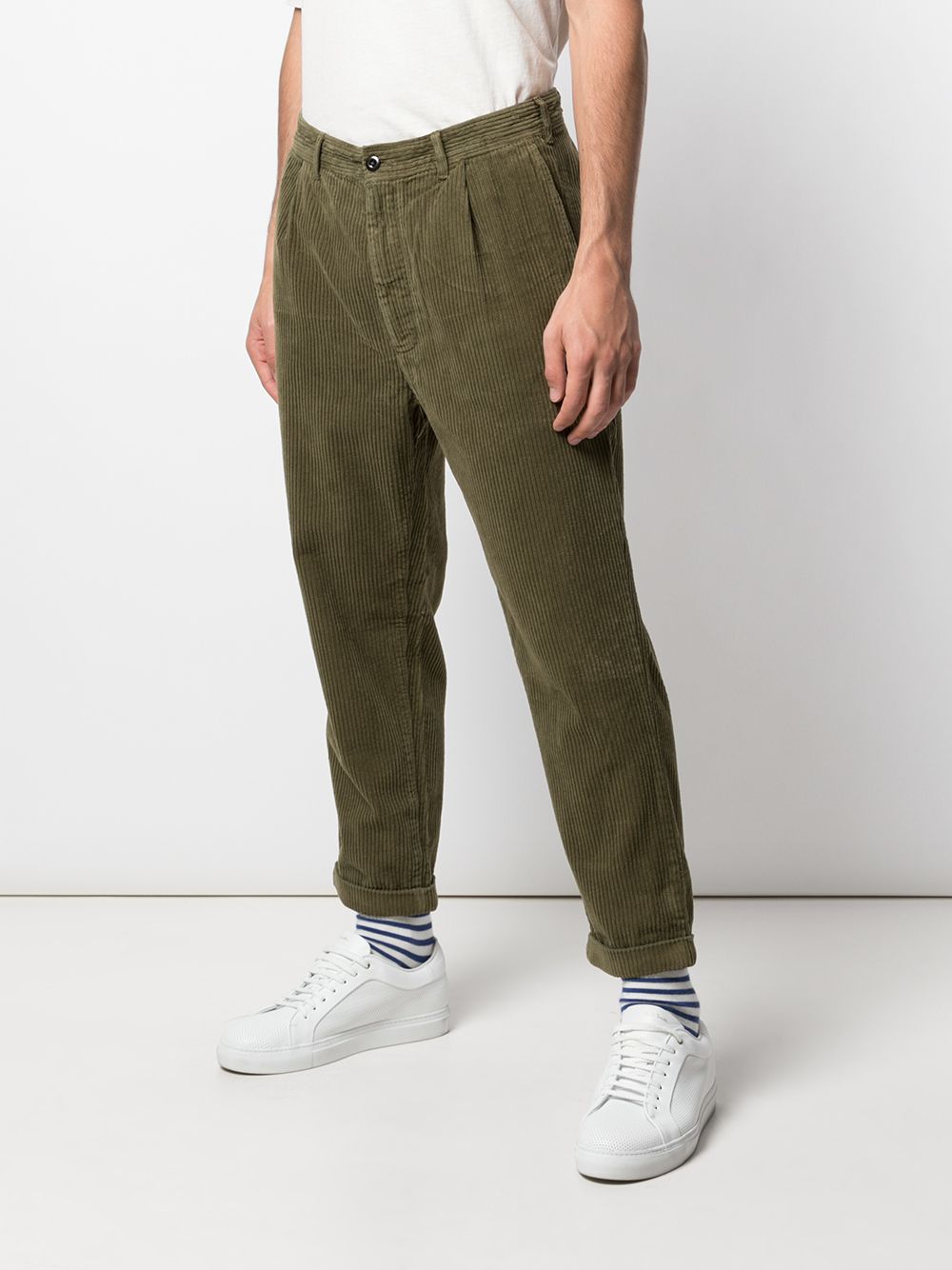 фото Alex Mill ribbed tapered trousers