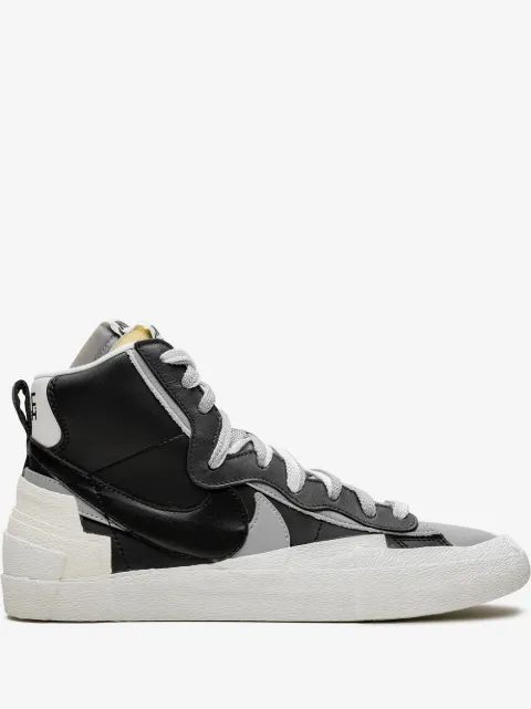 Nike x sacai Blazer Mid "Black/Grey" sneakers