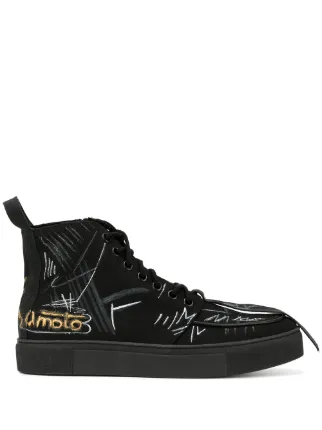 yohji yamamoto high top sneakers