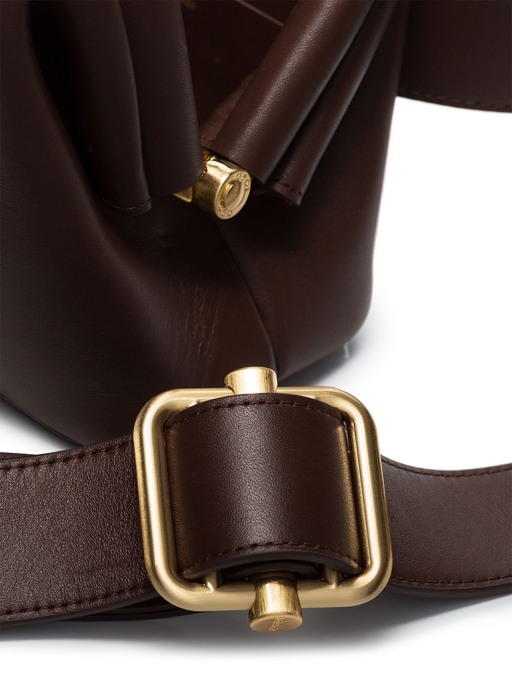 фото Osoi brown Peanut leather belt bag