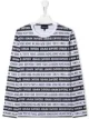 Image 1 of Emporio Armani Kids TEEN all over logo print top