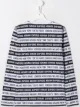 Image 2 of Emporio Armani Kids TEEN all over logo print top