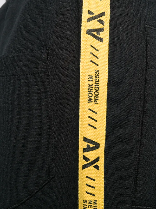 armani exchange track pants