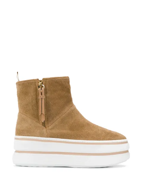HOGAN PLATFORM BOOTS