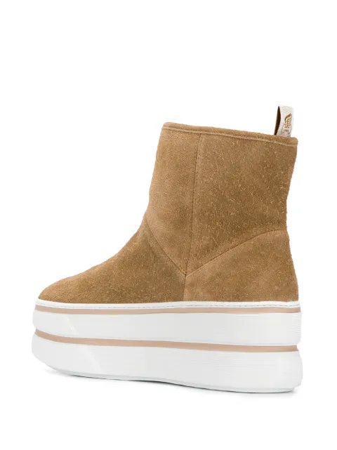 HOGAN PLATFORM BOOTS