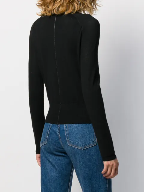 JOSEPH CREW NECK CARDIGAN