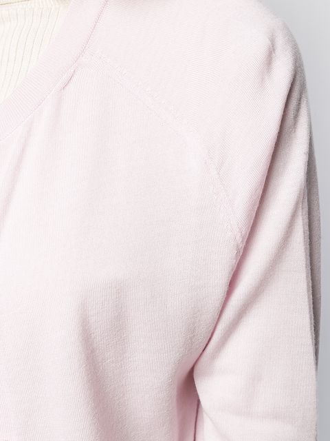 JOSEPH CREW NECK CARDIGAN