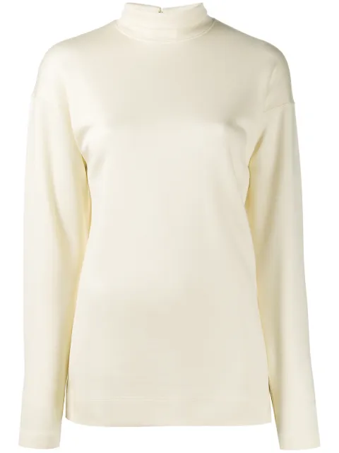 JOSEPH ROLL NECK JERSEY TOP
