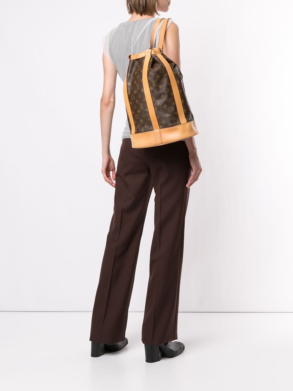 Randonnée backpack Louis Vuitton Brown in Synthetic - 36381585