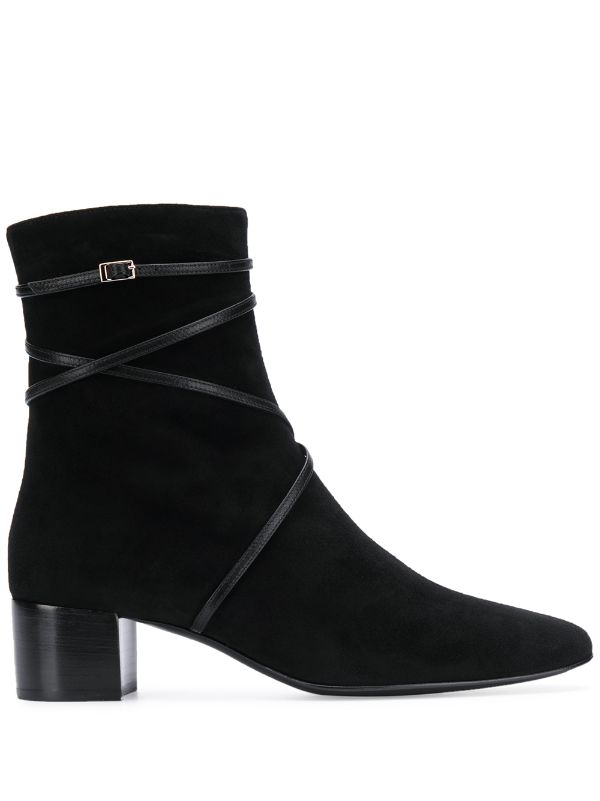 giuseppe zanotti suede ankle boots