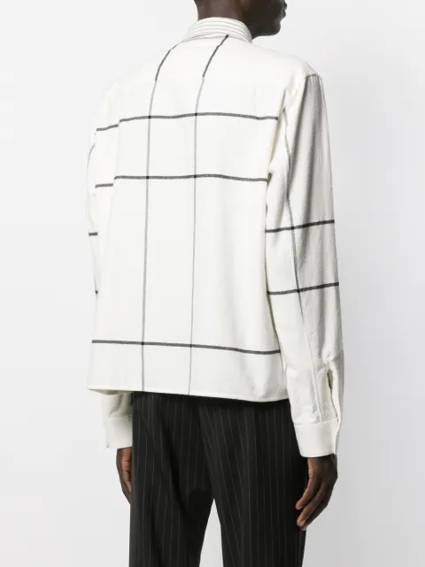 HAIDER ACKERMANN HEMD MIT STREIFEN