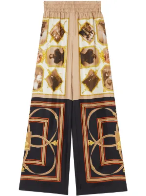 burberry pants womens gold