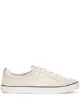 Image 1 of Cariuma CATIBA Low Stripe Vintage White Suede and Canvas Sneaker