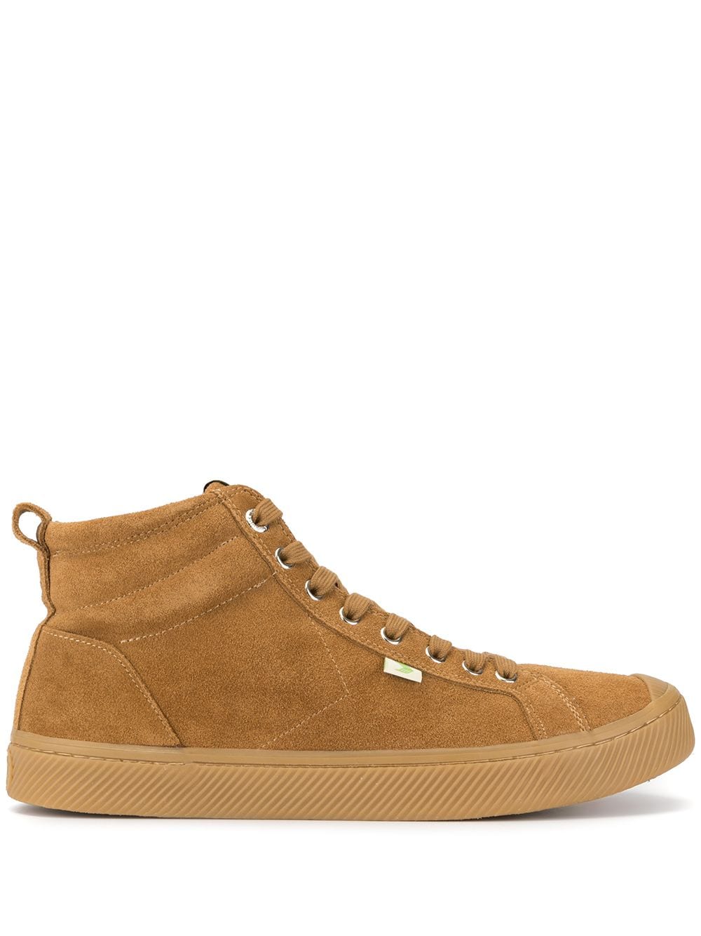 OCA suede high-top sneakers