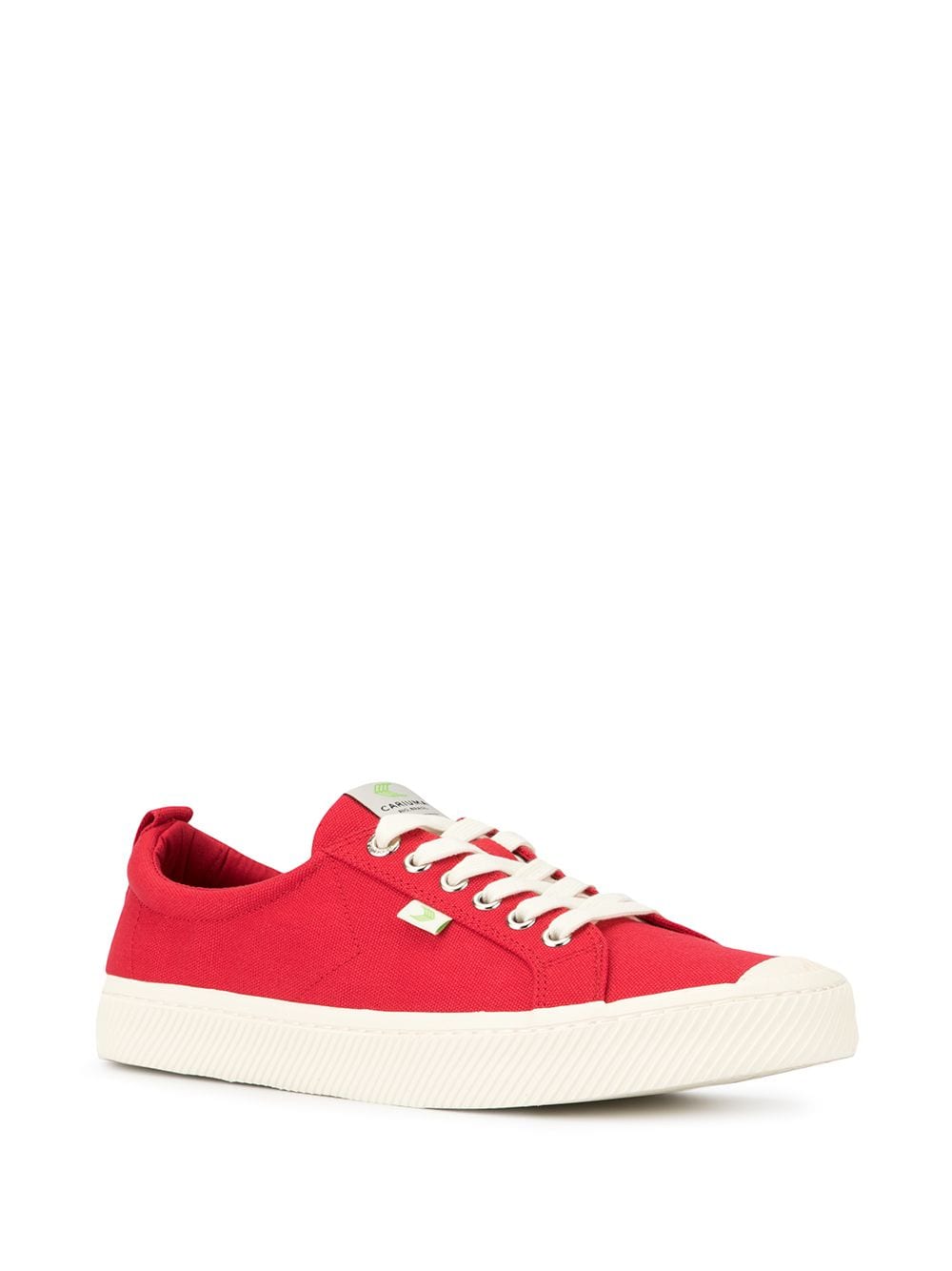 Shop Cariuma Oca Canvas Low-top Sneakers In Red