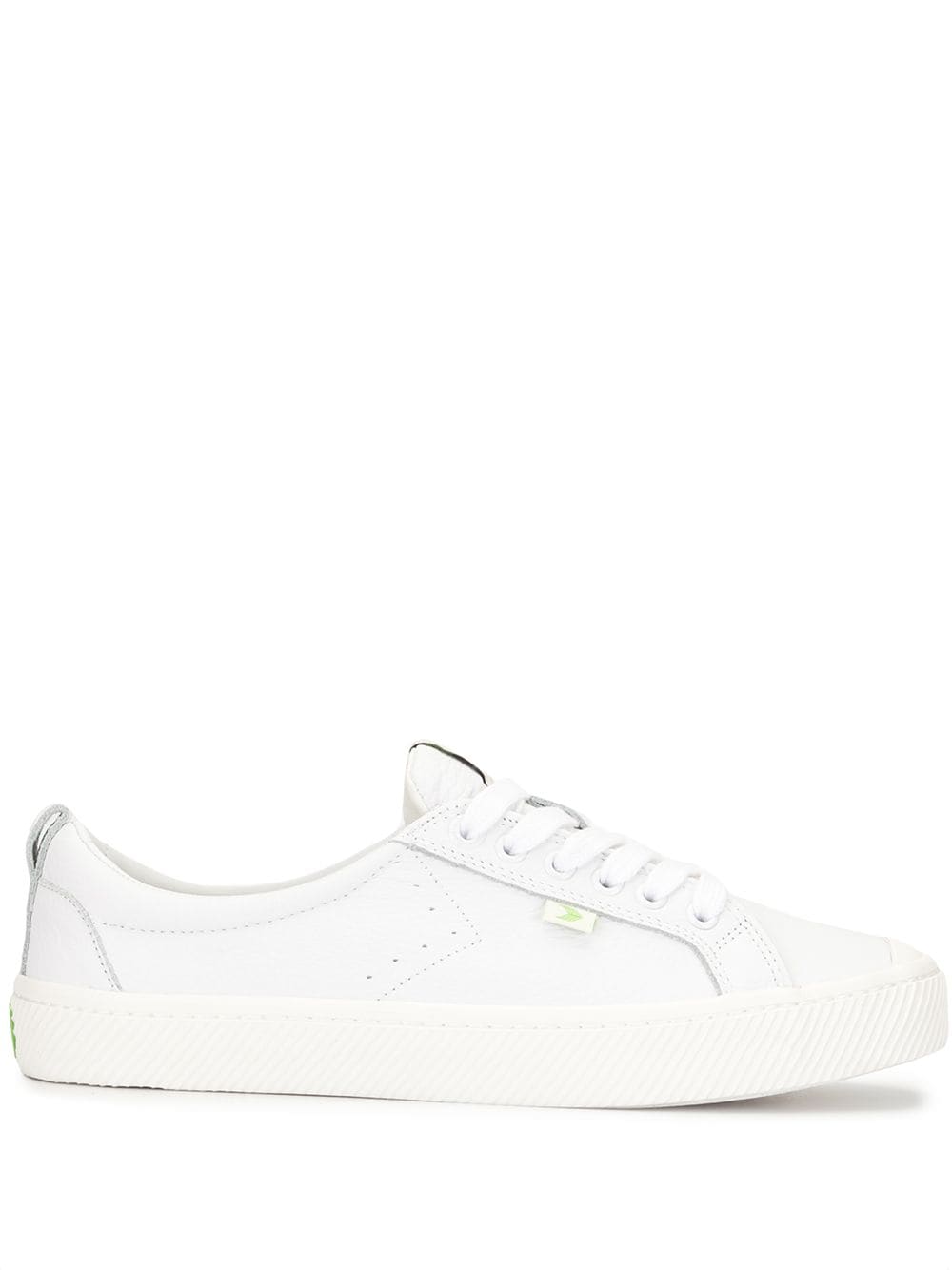 Shop Cariuma Oca Leather Sneakers In White