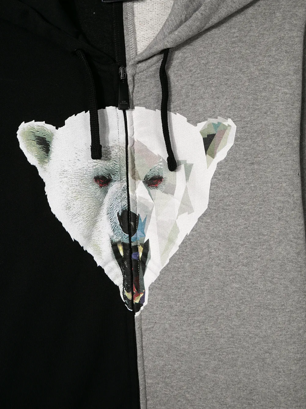 COUNTY OF MILAN KIDS Hoodie met print Zwart