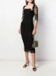 الصورة 2 من Dolce & Gabbana فستان ميدي تول