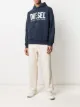 Image 2 of Diesel logo-print long-sleeved hoodie