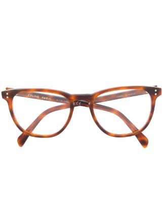 Celine Eyewear Tortoiseshell Sunglasses - Farfetch