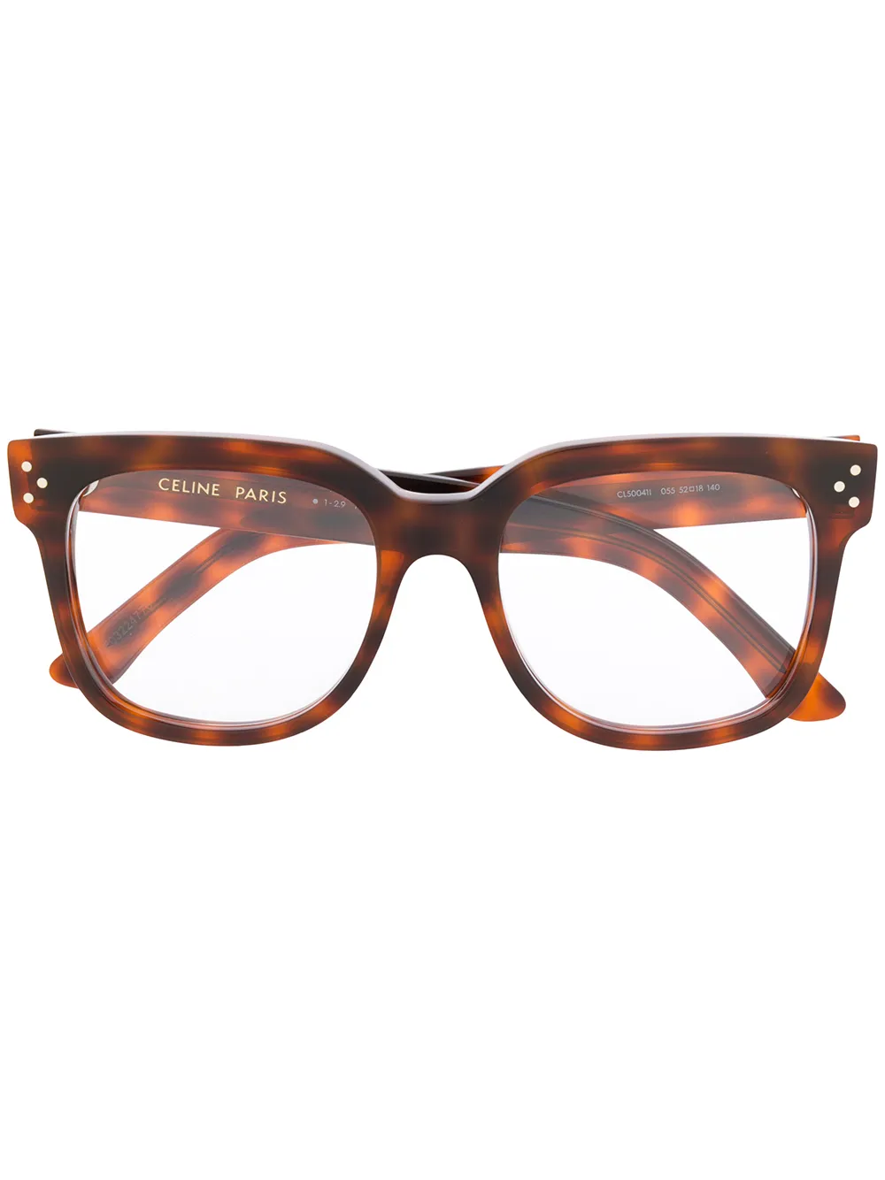 

Celine Eyewear tortoiseshell glasses - Brown