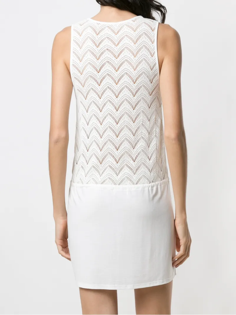 TRACK & FIELD LACE PANEL SHORT DRESS