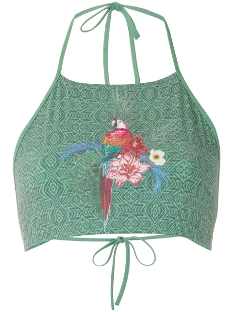 Track & Field Top cropped de biquíni Tribos