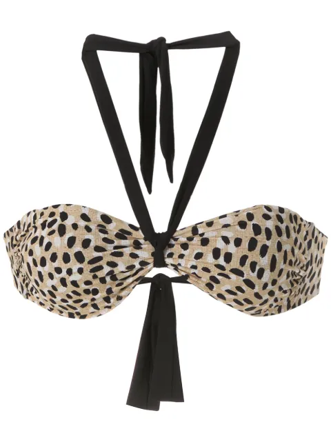 Track & Field Sutiã de biquíni Selvagem estampado