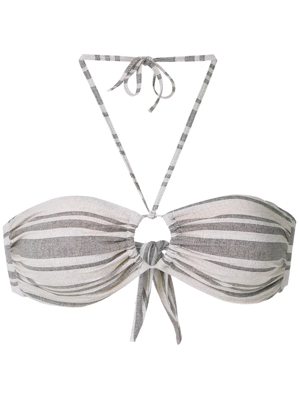 haut de bikini imprimé