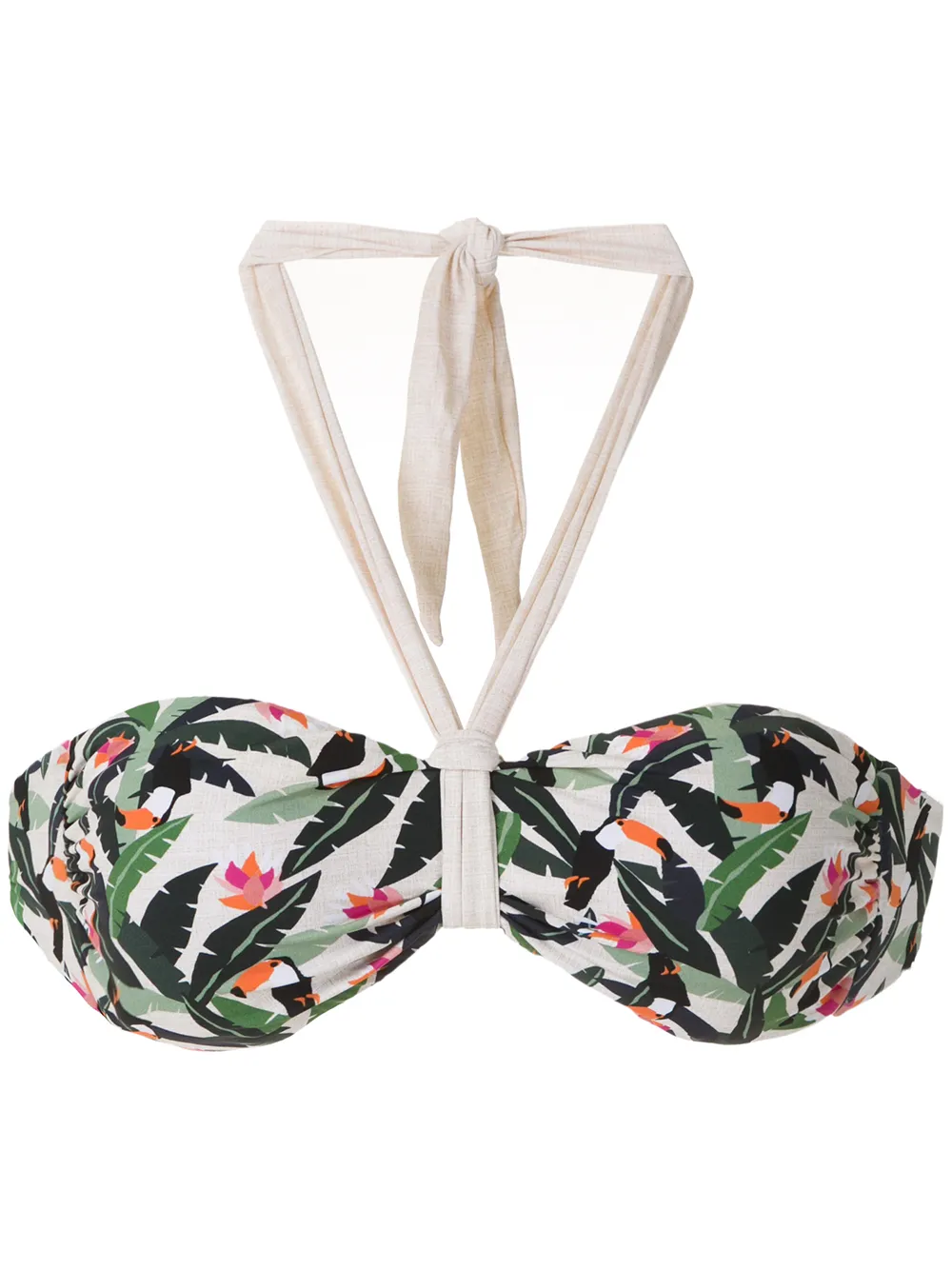 haut de bikini Canvas imprimé