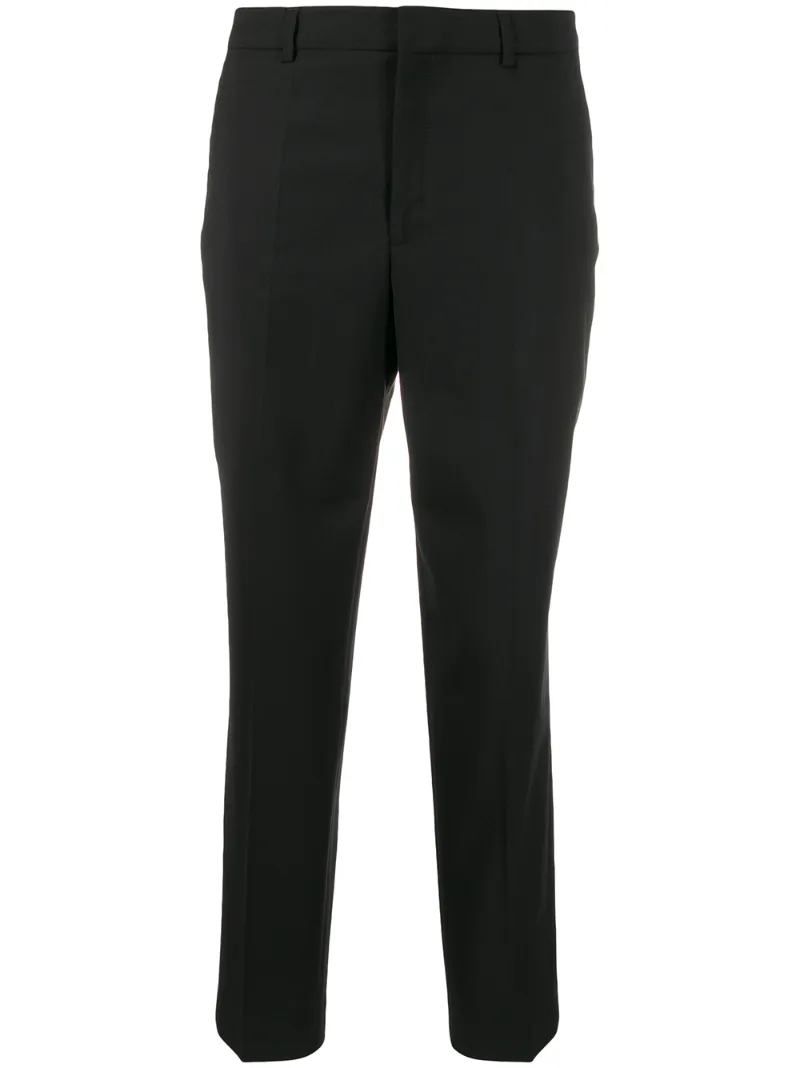 FILIPPA K EMMA CROPPED TAPERED TROUSERS