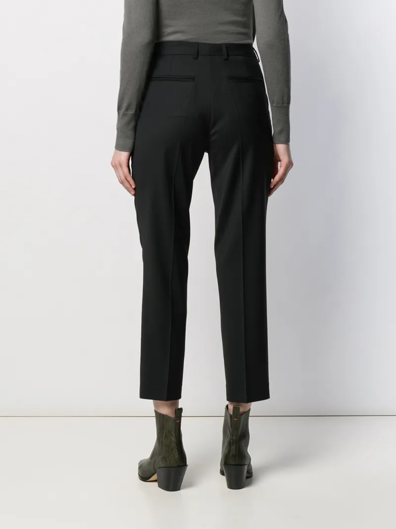 FILIPPA K EMMA CROPPED TAPERED TROUSERS