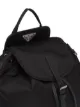 Prada logo plaque backpack