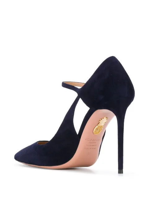 aquazzura cutout pumps