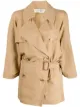 الصورة 1 من LANVIN Pre-Owned معطف واقي من المطر بحزام