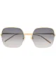 Image 1 of Boucheron Eyewear half frame sunglasses