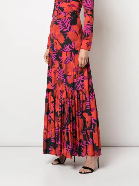 veronica beard sundance maxi skirt