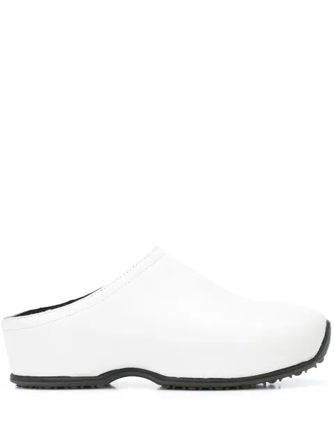 Rosetta Getty zuecos planos slip-on