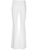 Rosetta Getty pull on flared trousers - White