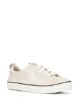Image 2 of Cariuma CATIBA Low Stripe Vintage White Suede and Canvas Sneaker