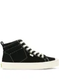 Cariuma OCA high-top canvas contrast thread sneakers - Black