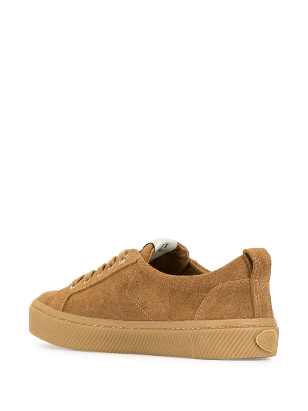 camel suede sneakers