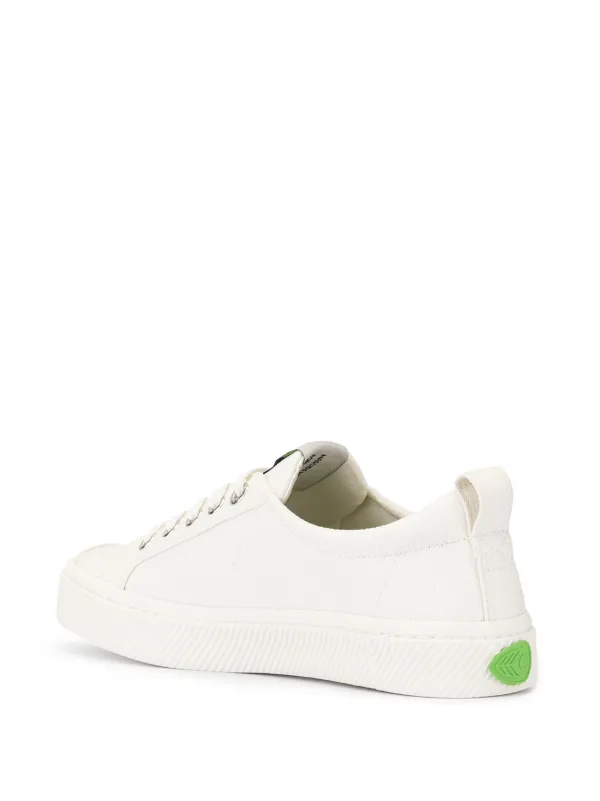 oca low off white canvas sneaker