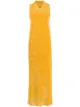 Image 1 of Jil Sander sleeveless long velvet knitted dress
