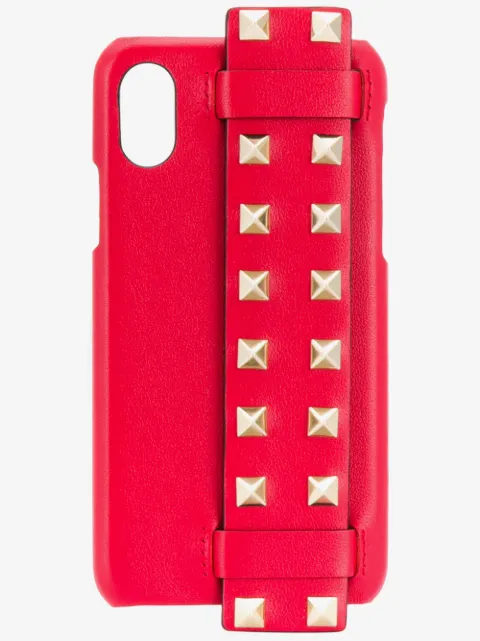 Valentino Garavani Rockstud strap iPhone X case