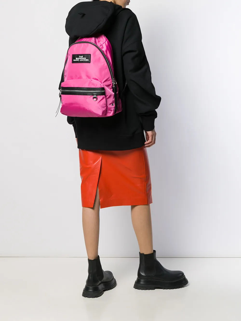 фото Marc Jacobs embroidered patch backpack